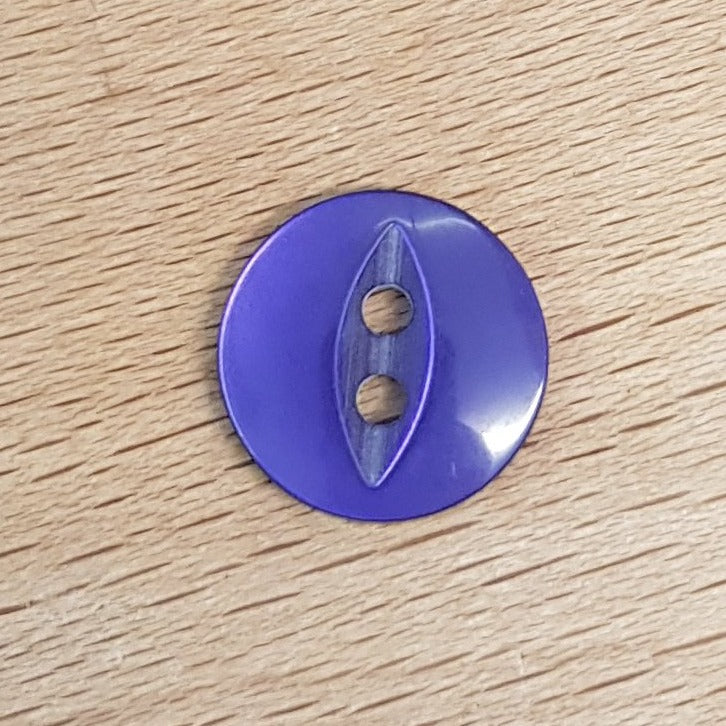 Fisheye Polyester Buttons - Various Colours and Sizes