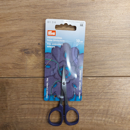 Prym Fine Embroidery Scissors 10cm