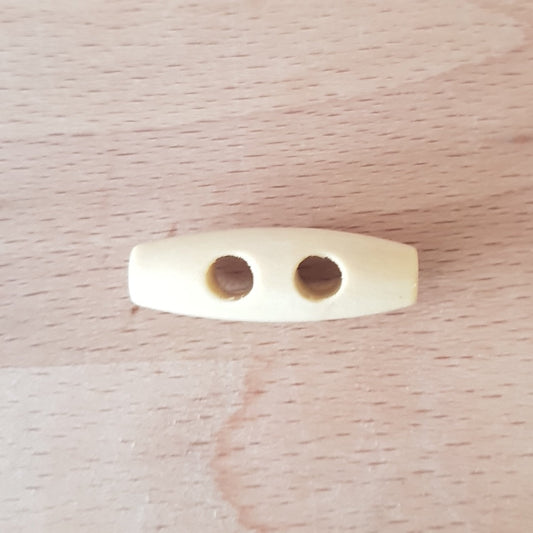 Wooden Button Toggles - 30mm