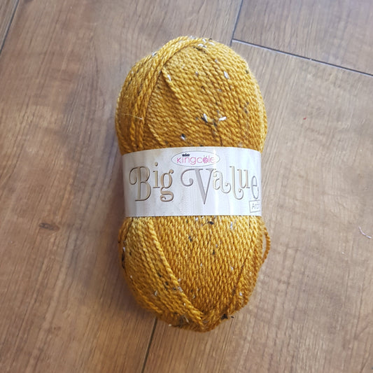 King Cole Big Value Aran Wool 100g and 250g - Various Shades -