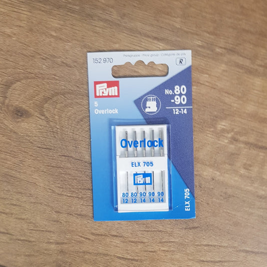 Prym Overlock Machine Needles (80 - 90) - 5pcs