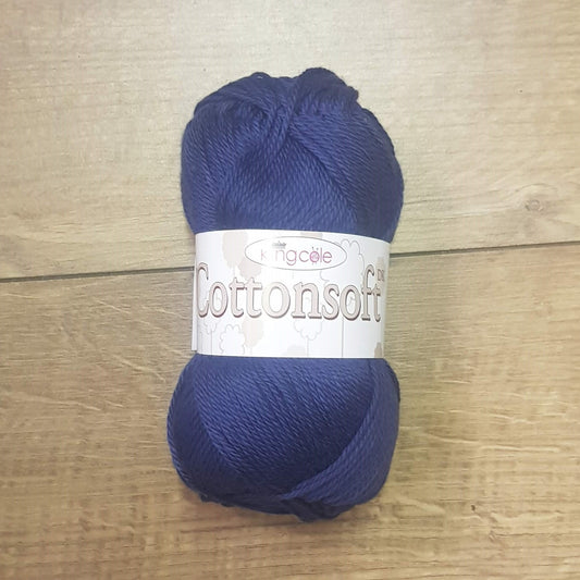 King Cole Cottonsoft Double Knit 100g - Various Shades