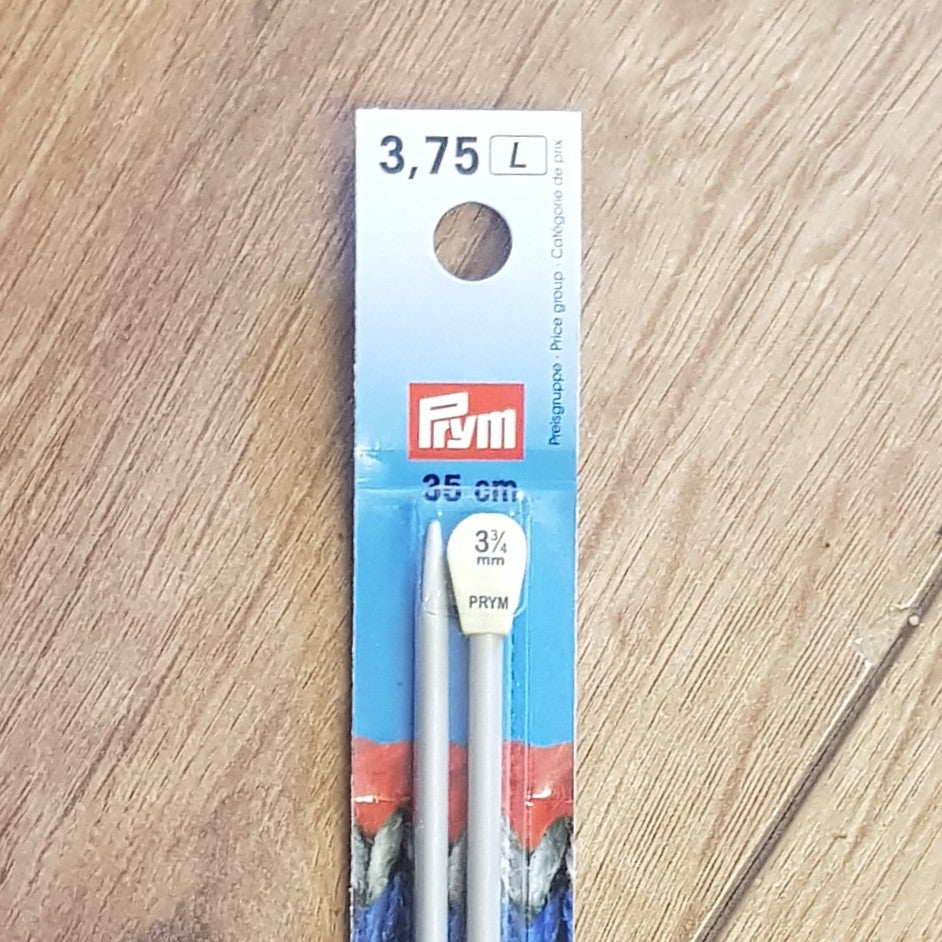 Prym Aluminium Single Pointed Knitting Needles Knitting Pins - 35mm Length