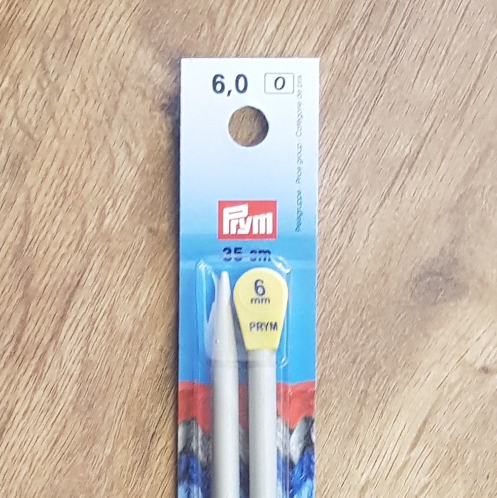 Prym Aluminium Single Pointed Knitting Needles Knitting Pins - 35mm Length