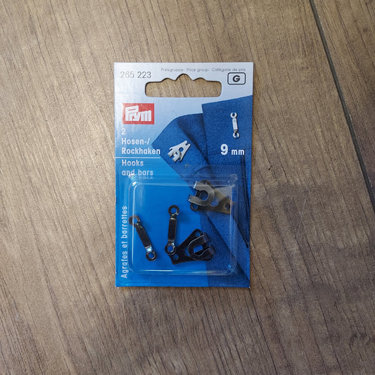 Prym Hooks and Bars - 9mm