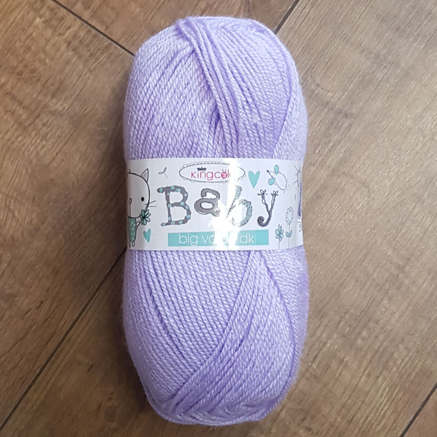 King Cole Big Value Baby Double Knit Wool 100g - Various Shades