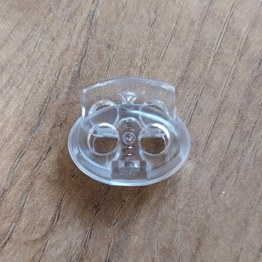 Transparent Sring Cord Stopper Toggle Button - Various Styles