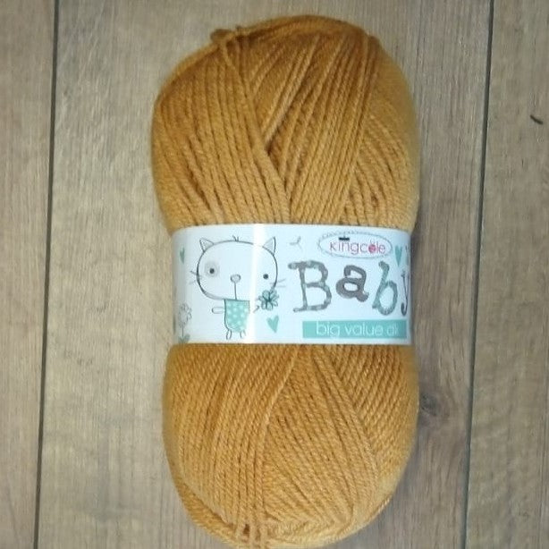 King Cole Big Value Baby Double Knit Wool 100g - Various Shades