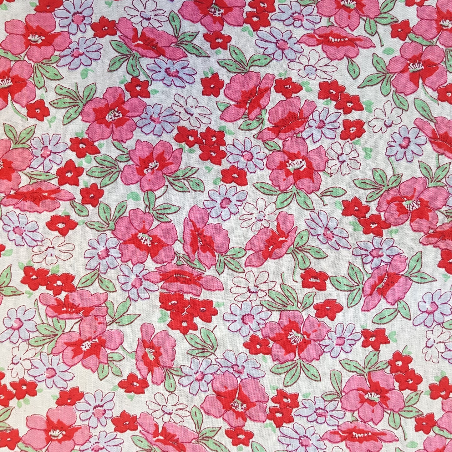 Petal Linen Cotton Fabric - Various.