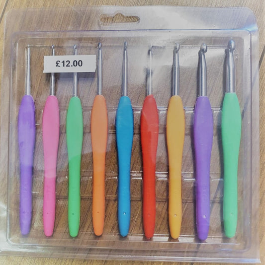 Soft Grip Handle Crochet Hooks