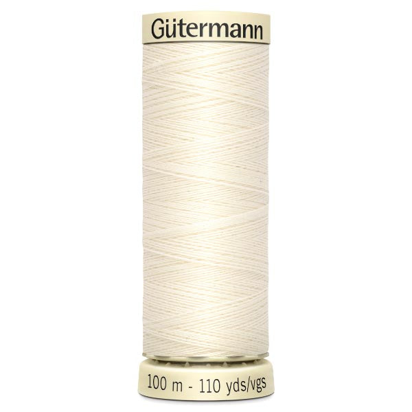 Gutermann Sew All 100% Polyester Thread TKT 120 110yds/100m - (Colours 000 - 399)