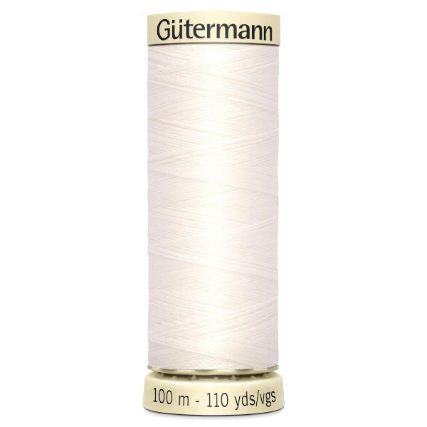 Gutermann Sew All 100% Polyester Thread TKT 120 110yds/100m - (Colours 000 - 399)