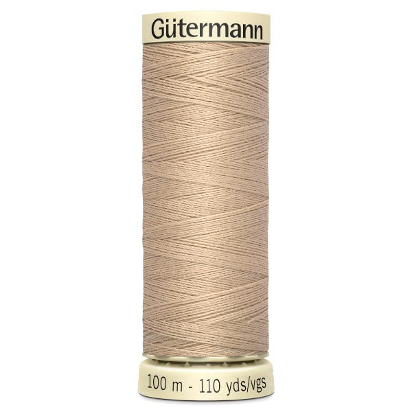 Gutermann Sew All 100% Polyester Thread TKT 120 110yds/100m - (Colours 000 - 399)