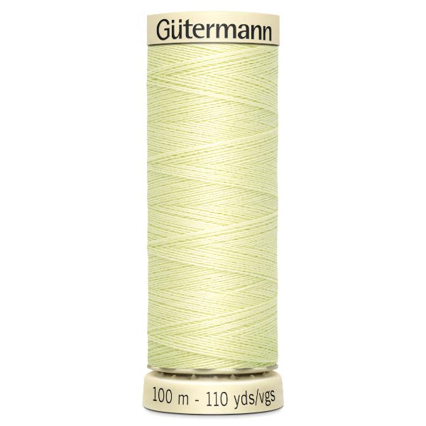 Gutermann Sew All 100% Polyester Thread TKT 120 110yds/100m - (Colours 000 - 399)