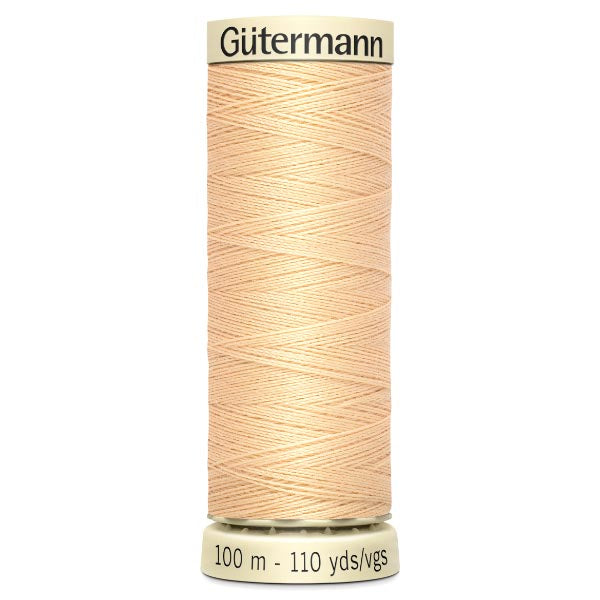 Gutermann Sew All 100% Polyester Thread TKT 120 110yds/100m - (Colours 000 - 399)