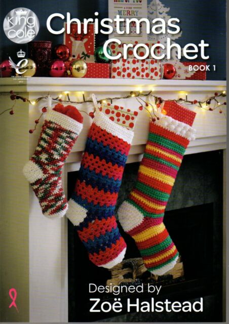 King Cole Christmas  Book 1 Crochet Patterns